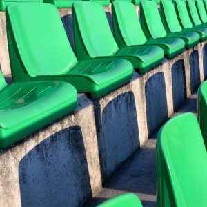 chairs row stadium